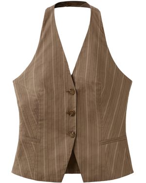 Mango Weste Martin - Braun