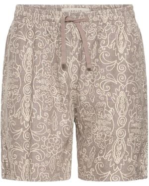 Solid Leinenhose Sdliam - Natur