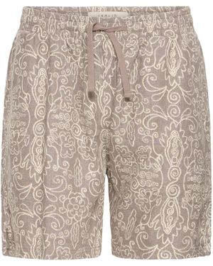 Solid Leinenhose Sdliam - Natur
