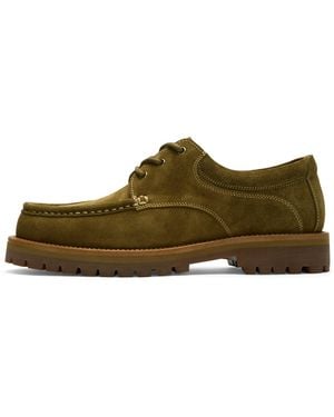 SELECTED Schnürschuh Slhholger - Braun