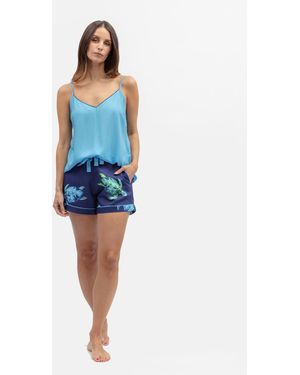 Cyberjammies Schlafshirt Ashley Cami - Blau