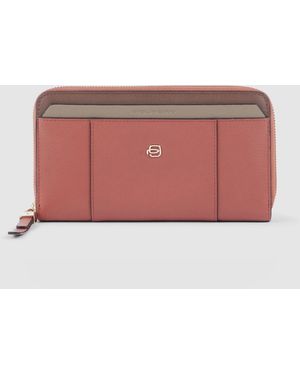Piquadro Portemonnaie - Pink