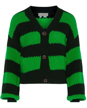 LIBBI Strickjacke - Grün