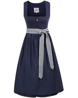 Marjo Dirndl Gl-12-Landl - Blau