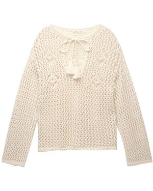 Pull&Bear Pullover - Weiß