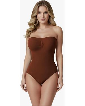 Shapetape Shapingbody Strapless Body - Braun