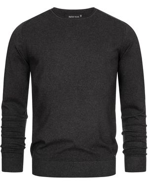 INDICODE Pullover Gamal - Schwarz