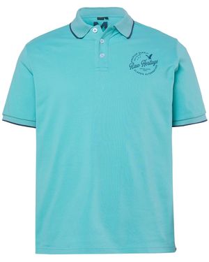 Men Plus Shirt - Blau