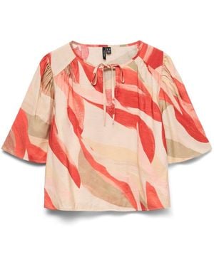Vero Moda Bluse 'Vmtyra' - Rot