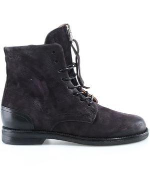 A.s.98 Schnürstiefelette Alethea - Schwarz