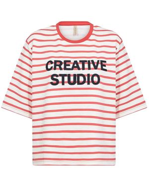 Soya Concept T-Shirt Sc-Barni - Pink