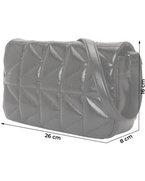 KARL LAGERFELD Schultertasche - Grau