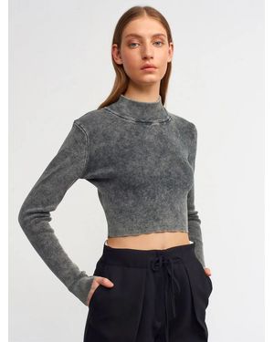 Dilvin Pullover Pullover - Grau
