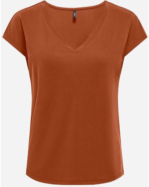 ONLY T-Shirt Onlfree - Braun