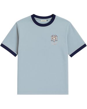 Prohibited T-Shirt Modern Yuppies - Blau