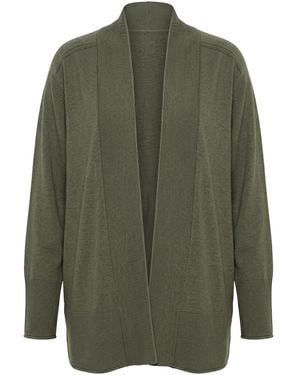 Ulla Popken Strickjacke - Grün