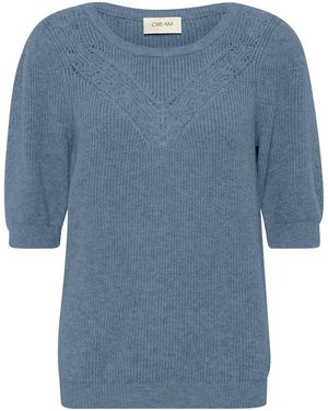 Cream Pullover Crdela - Blau