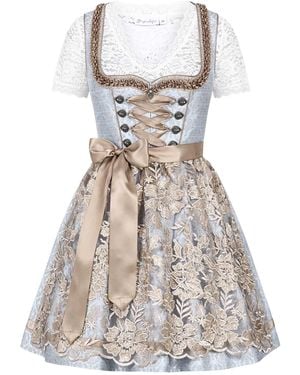 Steigenhöfer Dirndl Vicky - Weiß