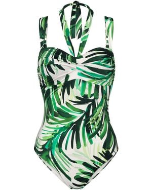 Triumph Badeanzug Label Summer Palm - Grün