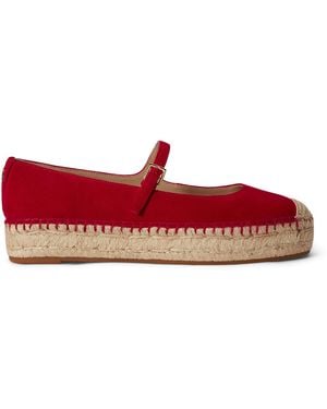 Ralph Lauren Espadrilles Luize - Rot