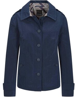 Goldner Übergangsjacke - Blau