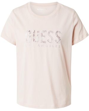 Guess T-Shirt 'Python' - Pink