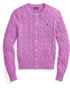 Polo Ralph Lauren Strickjacke - Lila