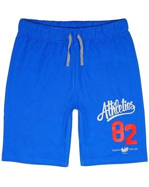 Harvey Miller Shorts Athletics 82 - Blau