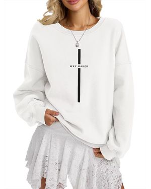 GORHEY Sweatshirt - Weiß