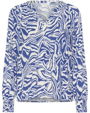 Part Two Bluse Tennie - Blau