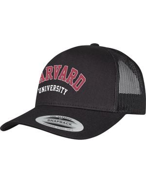 Merchcode Cap Harvard University - Schwarz
