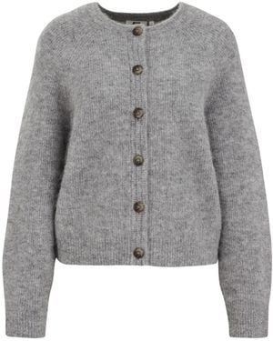 WE Fashion Strickjacke - Grau