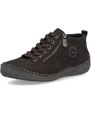 Rieker Schnürstiefelette - Schwarz