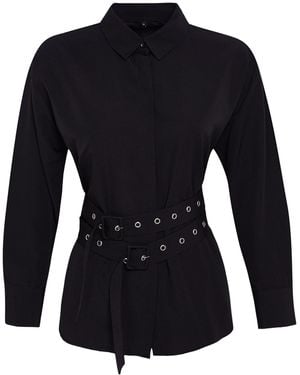 Trendyol Bluse - Schwarz