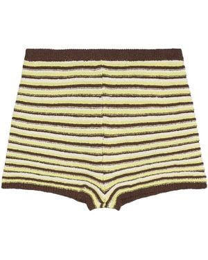 Bershka Shorts - Natur