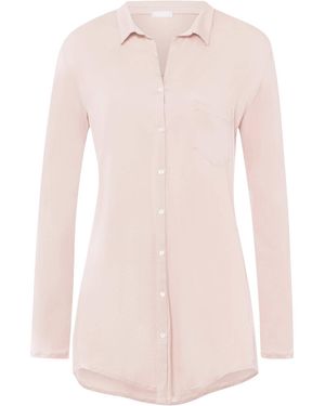 Hanro Nachthemd Cotton Deluxe - Pink