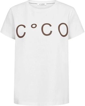 co'couture Cocouture T-Shirt Signaturecc New - Weiß