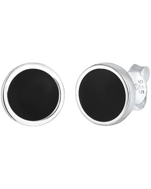 Kuzzoi Ohrringe Geo - Schwarz