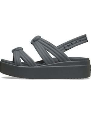 Crocs™ Sandale Brooklyn - Grau