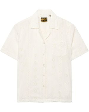 Superdry & Co Bluse Heritage - Weiß