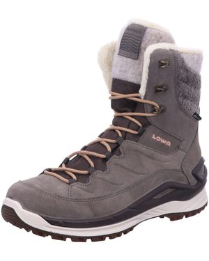 Lowa Schnürstiefelette Schnürstiefel Damen 421417 9514 Echtleder - Grau