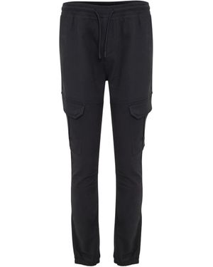 Threadbare Lange Cargohose Garrix - Blau