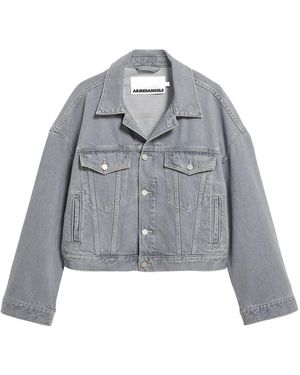 ARMEDANGELS Jeansjacke Paasithe Denim - Grau