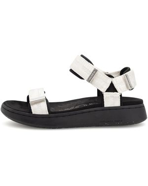 Woden Sandalen Line Heritage - Schwarz