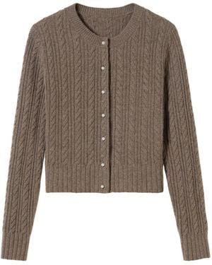 LILYSILK Strickjacke X Lydia Millen - Braun