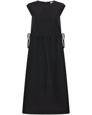 Camel Active Kleid Mit Tunnelzug - Schwarz