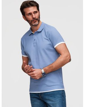 Ombre Shirt - Blau