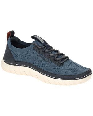 Bugatti Schnürschuh Compton Schuhe Sneakers Vegan Asm01 - Blau