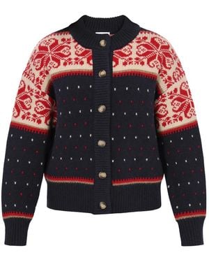 usha BLUE LABEL Strickjacke - Rot