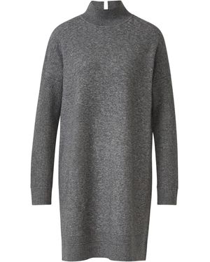 Comma, Strickkleid - Grau
